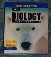 Tapa de Holt Biology Teacher Edition