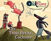 Tapa de Pack 5 exemplaires Les trois petits cochons - Les minis oralbums