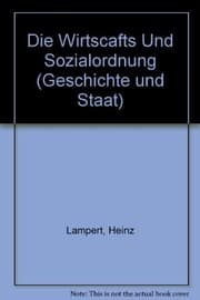 Tapa de Die Wirtscafts Und Sozialordnung