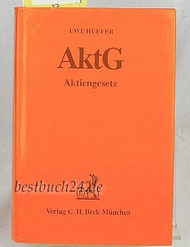 Tapa de Aktiengesetz