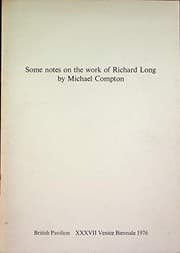 Tapa de Some notes on the work of Richard Long