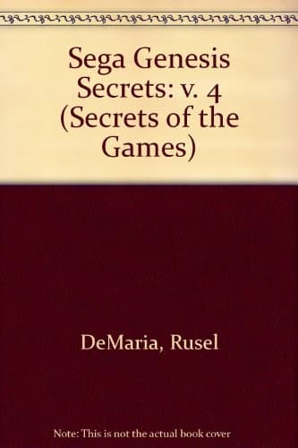 Tapa de Sega Genesis Secrets.