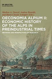 Tapa de Oeconomia Alpium II : Economic History of the Alps in Preindustrial Times