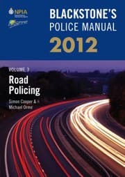 Tapa de Blackstone's Police Manual Volume 3