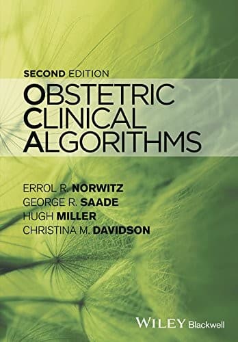Tapa de Obstetric Clinical Algorithms