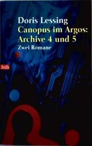 Tapa de Canopus in Argos / Archive 4 und 5. Zwei Romane
