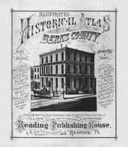 Tapa de 1876 Illustrated Historical Atlas of Berks County, Pennsylvania