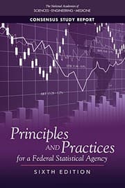 Tapa de Principles and Practices for a Federal Statistical Agency