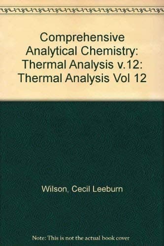 Tapa de Thermal Analysis