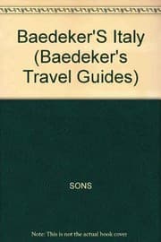 Tapa de Baedeker Italy/Includes Map (Baedeker's Travel Guides)