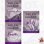 Tapa de steel brothers saga series 2 by helen hardt 3 books collection set - melt, burn, surrender