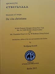 Tapa de Shenoute of Atripe
