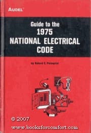 Tapa de Guide to the 1975 National electrical code