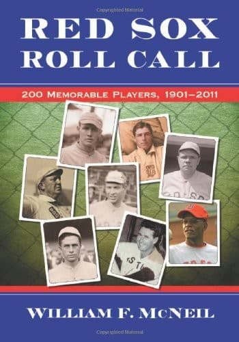 Tapa de Red Sox roll call