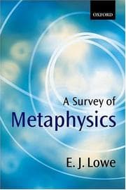 Tapa de A survey of metaphysics