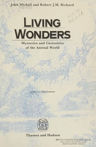 Tapa de Living wonders