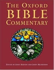 Tapa de The Oxford Bible commentary