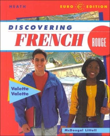 Tapa de Discovering French-Rouge