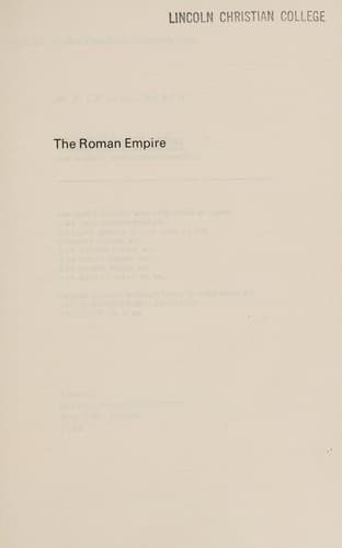 Tapa de The Roman Empire
