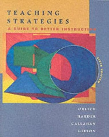 Tapa de Teaching strategies