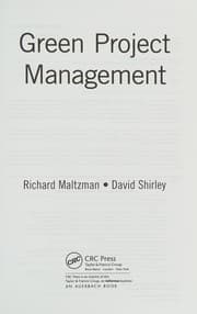 Tapa de Green project management