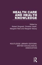 Tapa de Health Care and Health Knowledge