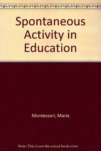 Tapa de Spontaneous Activity in Education