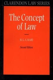 Tapa de Concept of Law