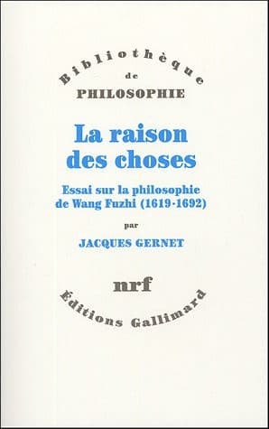 Tapa de La raison des choses