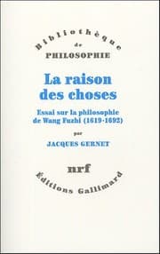 Tapa de La raison des choses