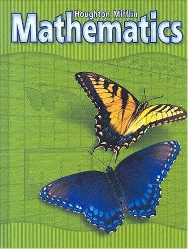 Tapa de Houghton Mifflin Mathematics