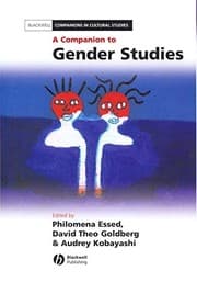 Tapa de A companion to gender studies