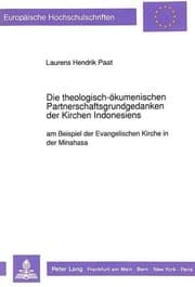 Tapa de Die theologisch-ökumenischen Partnerschaftsgrundgedanken der Kirchen Indonesiens