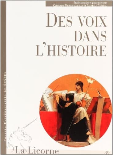Tapa de Des voix dans l'histoire