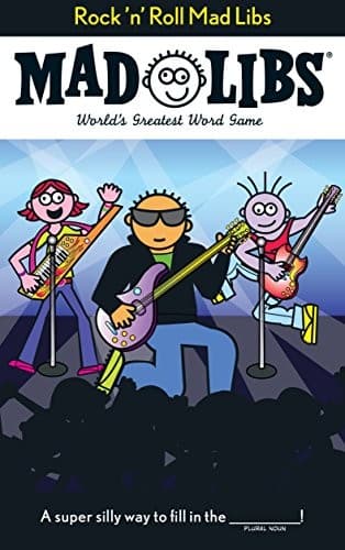 Tapa de Rock 'n' roll mad libs