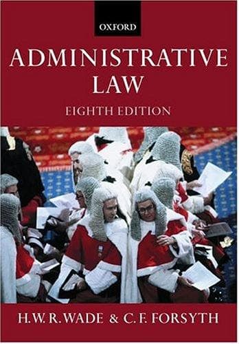 Tapa de Administrative law