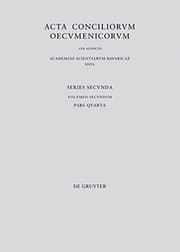 Tapa de Concilium Constantinopolitanum a. 691/2 in Trullo habitum (Concilium Quinisextum)
