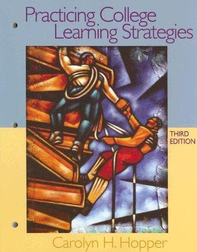 Tapa de Practicing college learning strategies
