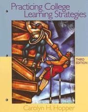 Tapa de Practicing college learning strategies
