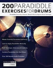 Tapa de 200 Paradiddle Exercises For Drums
