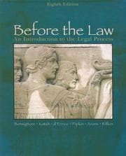 Tapa de Before the Law