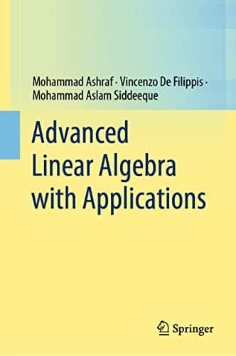 Tapa de Advanced Linear Algebra with Applications