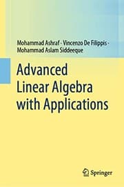 Tapa de Advanced Linear Algebra with Applications