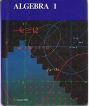 Tapa de Algebra 1