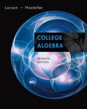 Tapa de College Algebra, Seventh Edition