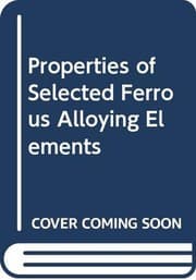 Tapa de Properties of selected ferrous alloying elements