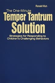 Tapa de The one-minute temper tantrum solution