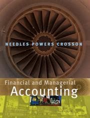 Tapa de Financial and Managerial Accounting