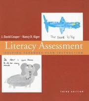 Tapa de Literacy assessment