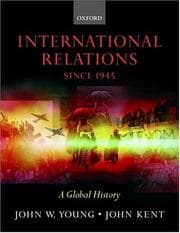 Tapa de International relations since 1945